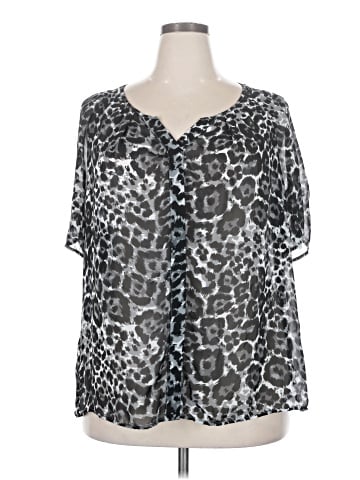 Apt. 9 Short Sleeve Blouse (view 1)