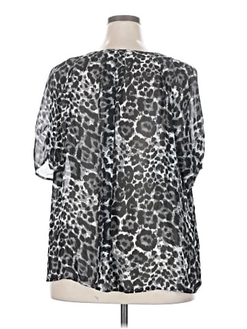 Apt. 9 Short Sleeve Blouse (view 2)