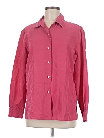 Liz Claiborne Long Sleeve Button-Down Shirt (view 1)