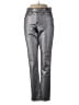 Express Metallic Silver Casual Pants Size 2 - photo 1