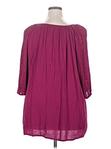 Torrid 3/4 Sleeve Blouse (view 2)