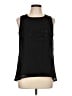 White House Black Market 100% Polyester Black Sleeveless Blouse Size 10 - photo 1