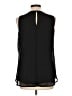 White House Black Market 100% Polyester Black Sleeveless Blouse Size 10 - photo 2