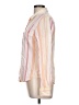 Madison 100% Cotton Stripes Pink Long Sleeve Button-Down Shirt Size 10 - photo 5