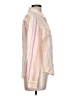 Madison 100% Cotton Stripes Pink Long Sleeve Button-Down Shirt Size 10 - photo 4