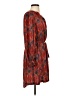Tiny 100% Rayon Paisley Red Casual Dress Size S - photo 4