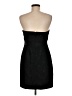 Chequer 100% Polyester Black Cocktail Dress Size 8 - photo 2