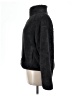 Old Navy 100% Polyester Solid Black Faux Fur Jacket Size L - photo 5
