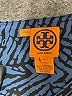 Tory Burch 100% Silk Blue Long Sleeve Silk Top Size 4 - photo 7