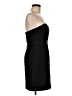 Chequer 100% Polyester Black Cocktail Dress Size 8 - photo 4