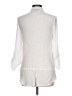 AB Studio White 3/4 Sleeve Blouse Size L - photo 2