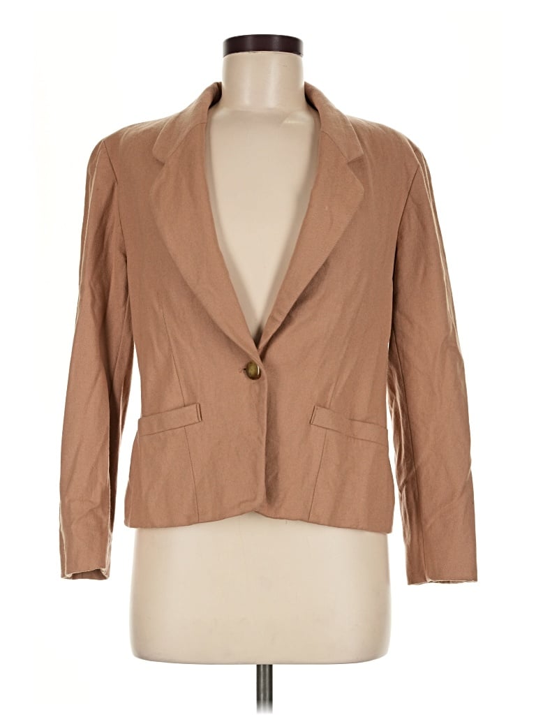 Pre-owned Pendleton Wool Blazer Jacket In Tan