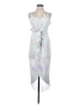 Hazel & Olive Tie-dye White Cocktail Dress Size XS (estimated) - photo 1