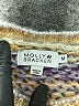 Molly Bracken Metallic Silver Pullover Sweater Size M - photo 7