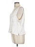 Neiman Marcus Ivory Sleeveless Blouse Size LgEstimated - photo 5
