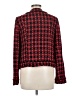 Express Design Studio 100% Cotton Tweed Red Jacket Size 8 - photo 2