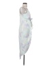 Hazel & Olive Tie-dye White Cocktail Dress Size XS (estimated) - photo 4
