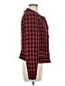 Express Design Studio 100% Cotton Tweed Red Jacket Size 8 - photo 4