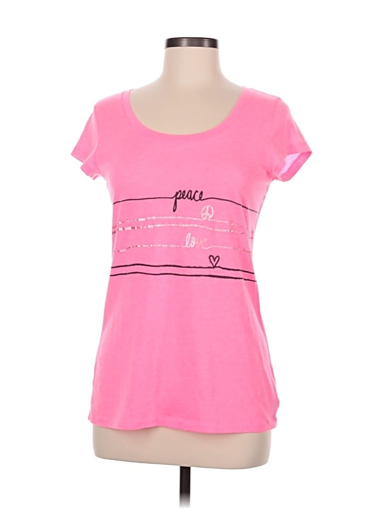 Pre-owned Xhilaration Short Sleeve T-shirt In Pink