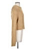 Zara Metallic Tan Pullover Sweater Size S - photo 4