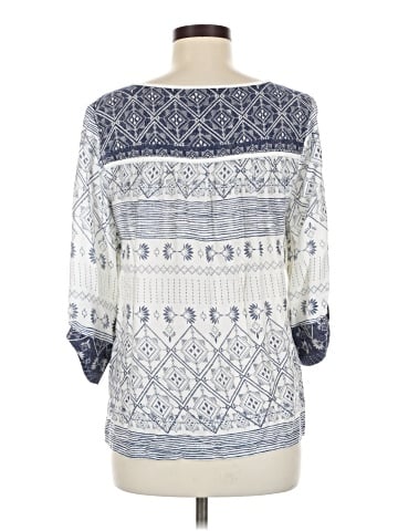 Roxy 3/4 Sleeve Blouse (view 2)