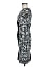 BCBGMAXAZRIA Graphic Black Cocktail Dress Size M - photo 5