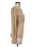 J.Crew Factory Store 100% Cotton Animal Print Tan Pullover Sweater Size S - photo 4
