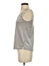 Ann Taylor Silver Sleeveless Top Size XXS - photo 5