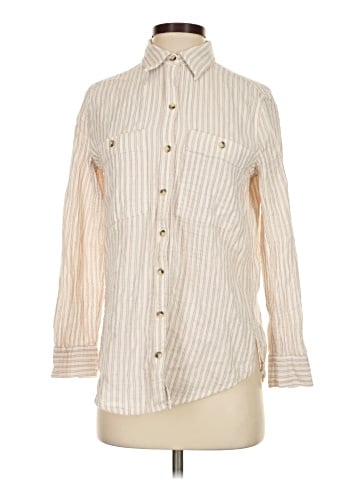 Club Monaco Long Sleeve Button-Down Shirt (view 1)