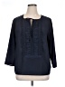 PREMISE 100% Polyester Blue 3/4 Sleeve T-Shirt Size XL - photo 1