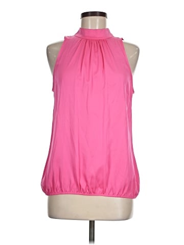 Trina Turk Sleeveless Silk Top (view 1)