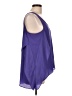 BCBGeneration 100% Polyester Solid Purple Sleeveless Blouse Size L - photo 4