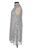 Blu Pepper 100% Polyester Gray Cocktail Dress Size M - photo 5