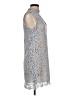 Blu Pepper 100% Polyester Gray Cocktail Dress Size M - photo 4