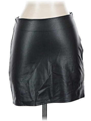Forever 21 Faux Leather Skirt (view 1)