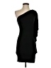 Unbranded Solid Black Cocktail Dress Size XS - photo 1