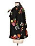 ModCloth 100% Polyester Floral Black Short Sleeve Blouse Size L - photo 5