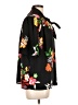 ModCloth 100% Polyester Floral Black Short Sleeve Blouse Size L - photo 4