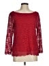 rsvp by TALBOTS Red Long Sleeve Blouse Size M - photo 1