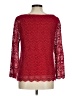 rsvp by TALBOTS Red Long Sleeve Blouse Size M - photo 2
