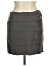 Aryn K. Solid Gray Casual Skirt Size M - photo 1