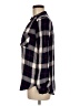 NSR Plaid Black Long Sleeve Button-Down Shirt Size M - photo 5