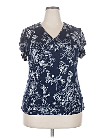 Liz Claiborne Short Sleeve T-Shirt (view 1)