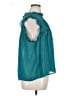 Torrid 100% Polyester Teal Sleeveless Blouse Size 1X Plus (1) - photo 4