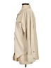 Unbranded 100% Polyester Solid Ivory Long Sleeve Blouse Size S - photo 5