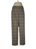 Ann Taylor LOFT Plaid Brown Casual Pants Size M - photo 1