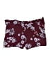 Unbranded 100% Rayon Floral Burgundy Shorts Size XXL - photo 2
