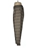 Ann Taylor LOFT Plaid Brown Casual Pants Size M - photo 5