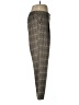 Ann Taylor LOFT Plaid Brown Casual Pants Size M - photo 4