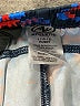 Athletic Works 100% Recycled Polyester Print Blue Athletic Shorts Size 10 - 12 Husky - photo 3